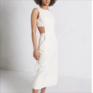 Current/Elliott The Nightfall Dress Wash Out Cream
